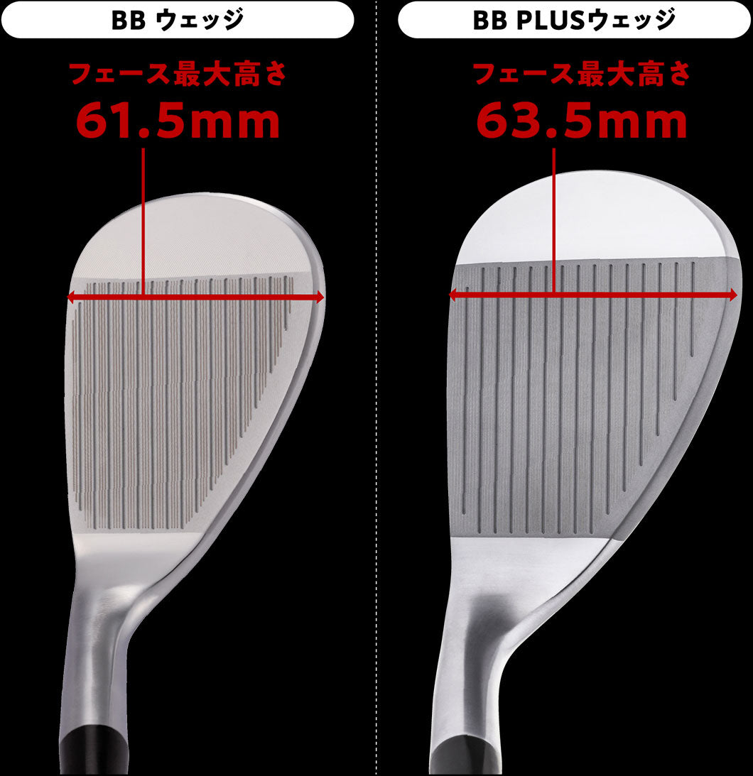 BBウェッジからここが進化した！ ②