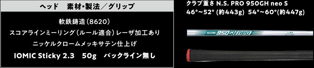 BBウェッジからここが進化した！ ⑦